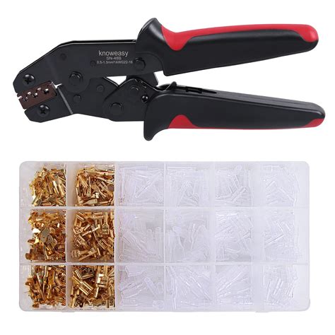 Buy Wire Terminals Crimping Tool Kitknoweasy Ratcheting Wire Crimper