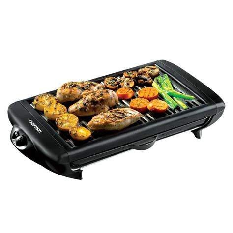 Chefman Electric Smokeless Indoor Grill With Non Stick Cooking Surface