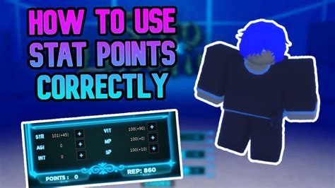How To Properly Use Stat Points In Roblox Solo Blox Leveling Youtube