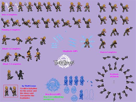 Ventus Sprites Updated By Thekcroxas On Deviantart