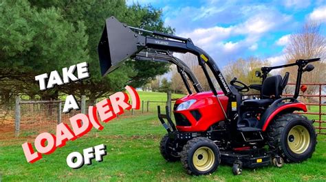 Yanmar Sa 324 Quick Attach Bucket Plus Yl210 Loader Removal And Install