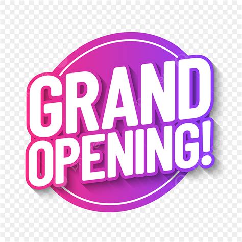 Grand Opening Poster Vector Hd Png Images Grand Opening Poster Grand