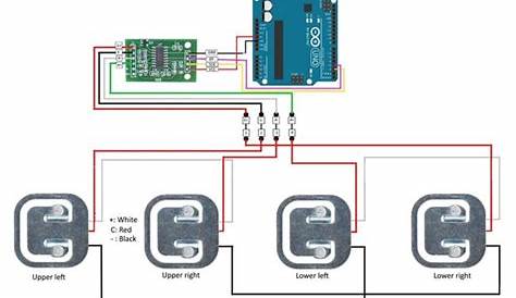 load cell wiring hx711