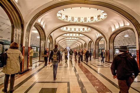 Breathtaking History Of Metro Stations In Moscow Learn Russian Language