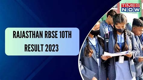 Rbse Results 2023 Rajasthan Board Rbse 10th Result Today By Bser Ajmer