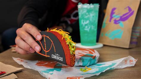 Taco Bell S Flamin Hot Doritos Locos Tacos Are Making A Comeback Thrillist
