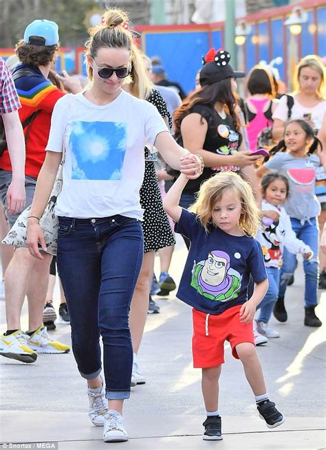 Olivia Wilde And Jason Sudeikis Treat Their Son Otis To Disneyland To Celebrate His Fourth