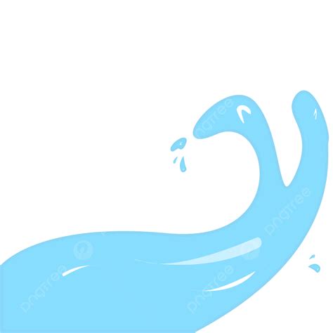 Water Wave Vector Water Wave Water Splash Png And Vector With