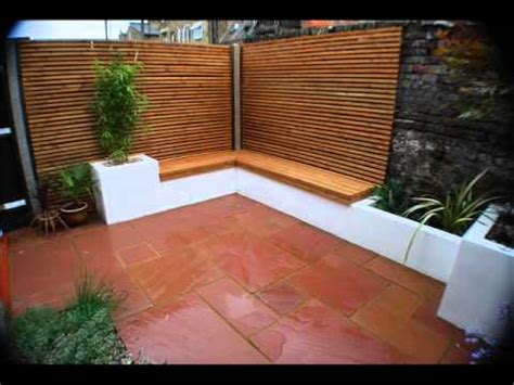 Stress is a problem that infiltrates our society in countless ways. Modern garden ideas for small city garden (Kensington West London) - YouTube