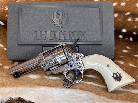 Tgw Custom Engraved Ruger Vaquero 45 Colt