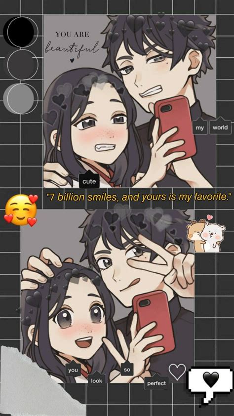 Picrew Couple Wallpaper Lindos Dibujos Tumblr Chica Anime Cartas
