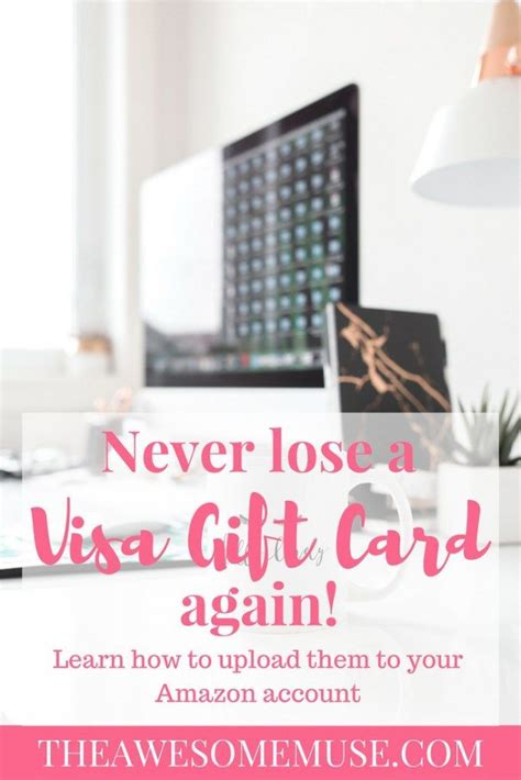 Roll over hello (your name), your orders on top right corner at amazon website. How to Add your Visa Gift Card to your Amazon Account - The Awesome Muse | Visa gift card, Gift ...