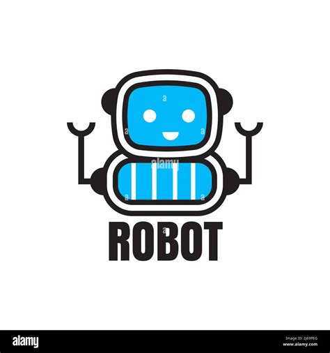 Robot Mascot Stock Vector Images Alamy