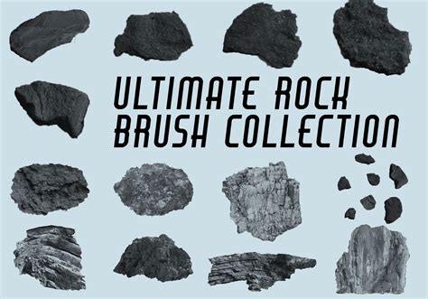 Ultimate Rock Brush Collection Free Photoshop Brushes At Brusheezy