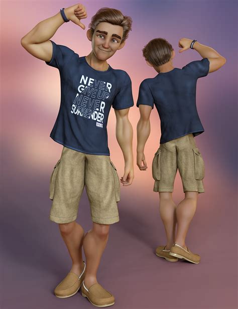 Stylized 21 Clothing For Genesis 8 And 8 1 Male Daz 3d