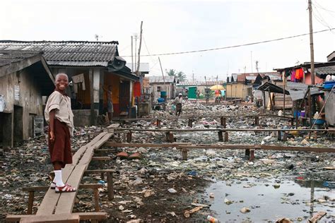 One Of The Dirtiest Slums In Accra The Capital Of Ghana Urbanhell