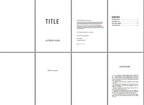 Design Your Own Book Layout For Print In Microsoft Word With These Free