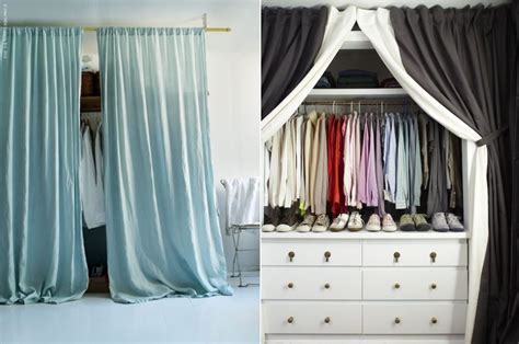 How To Reinvent Your Storage Areas With Closet Curtains