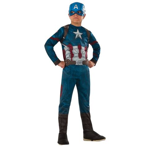 Boys Captain America Halloween Costume