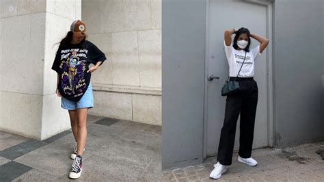 Look 10 Oversized Graphic Tee Outfit Ideas