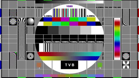 Tvb J2 With Full Hd Test Pattern Youtube