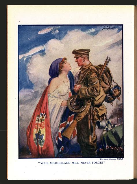 Patriotism And Nationalism Artwork World War I Patriotic