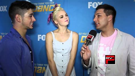 Sytycd 10 Top 14 Alan Bersten And Malece Miller Interview Youtube