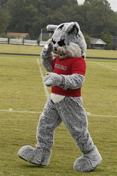 Rhodes College Digital Archives - DLynx: Max, the Lynx mascot