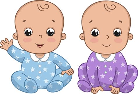 990 Twin Babies Illustrations Royalty Free Vector Graphics Clip Art