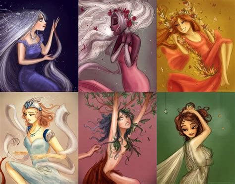 Greek Nymphs By Arbetta On Deviantart Greek Mythology Nymph Greek