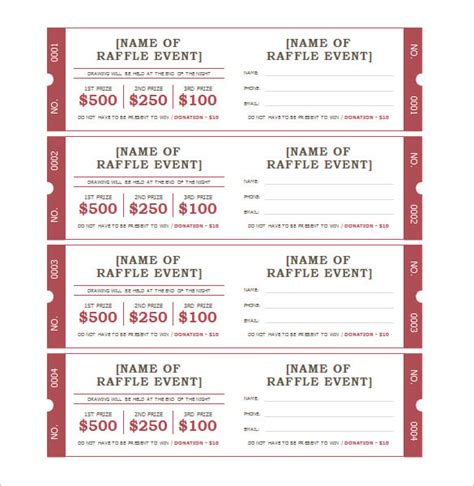 Ticket Templates 99 Free Word Excel Pdf Psd Eps Formats Download