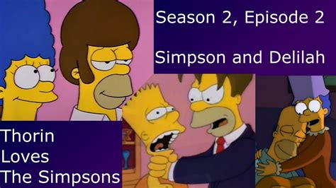 Reviewing Every Simpsons Episode S2e2 Simpson And Delilah Youtube
