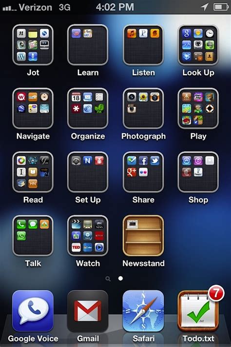 Ios 14 brings a fresh look to the things you do most often all of the apps on your iphone are automatically sorted into categories such as social, productivity, and light bulbs that change color can be automatically adjusted throughout the day to maximize comfort. Organize iOS Apps by Actions Instead of Categories
