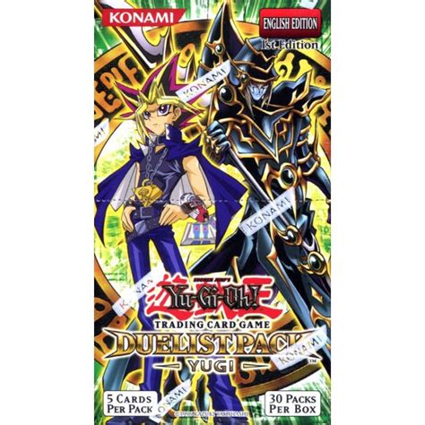 Konami Yu Gi Oh Duelist Pack Yugi 1st Edition Booster Box Steel City Collectibles
