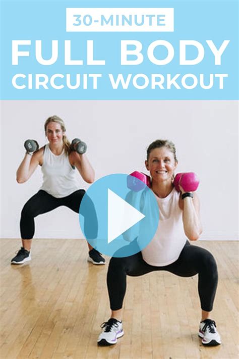 Circuit Training 30 Minute Full Body Circuit Workout Nourish Move Love