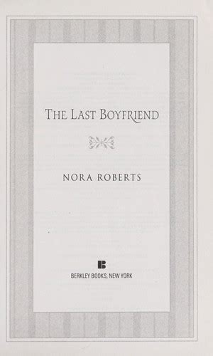 The Last Boyfriend 2012 Edition Open Library