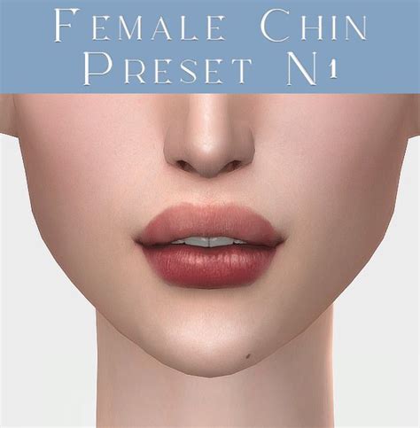 Female Chin Presets Northern Siberia Winds Sims Mods Sims Cc
