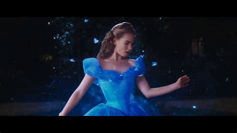 Disneys Cinderella 2015 Cinderellas Dress Transformation Youtube