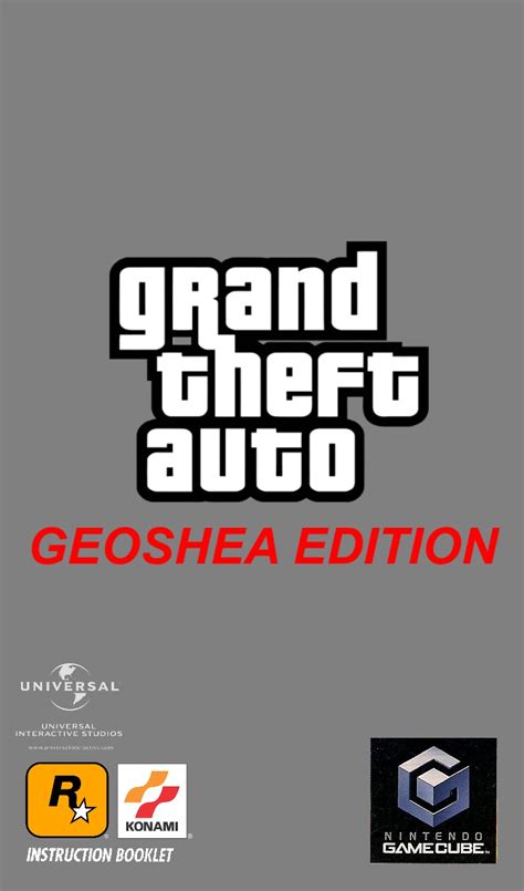 Image - GTA GSE GameCube Instruction Booklet.jpg | Geo's World Wiki