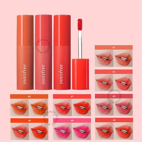 • cotton seed • camellia • mango seed • avocado. INNISFREE Vivid Cotton Ink Blur 4gr | Shopee Indonesia