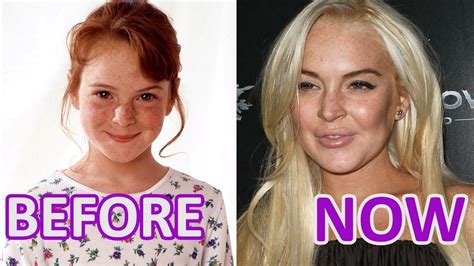 Lindsay Lohan Then And Now 2022