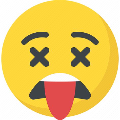 Emoji Emoticon Exhausted Tired Emoji Tired Face Icon Download On