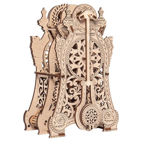Wooden Mantle Clock Diy Kit