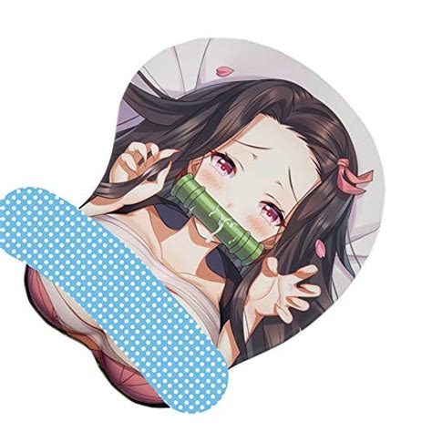 Buy Nezuko Demon Slayer Kamado 3d Mousepads Anime Mouse Pads With Wrist Rest 2way Skin Mp