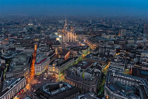 milano vista dall alto duomo di milano città milano