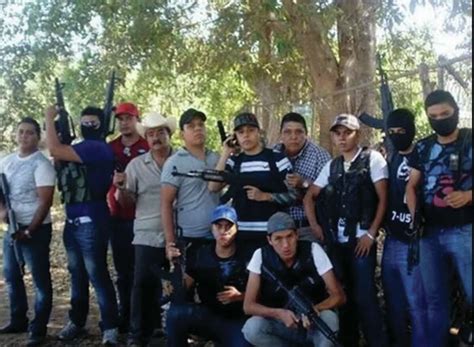 Photos Surface Of New Mexican Criminal Organization Declaring War On