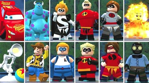 Lego The Incredibles All 119 Characters W Gameplay Dlc Included