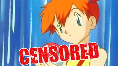 Pok Mon Censur Una Escena De Misty Del Anime Original