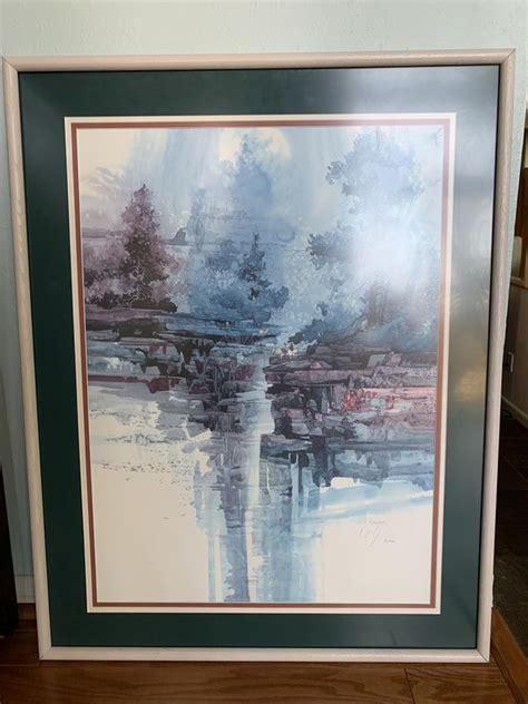 Michael Atkinson Signed Framed And Matted Print For Sale In Dallas Tx