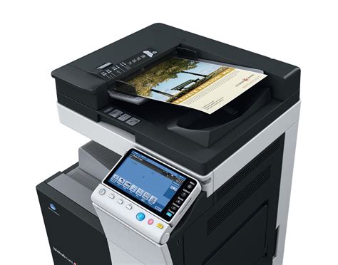 The two paper drawers are adjustable up to 12×18 inches. Konica Minolta - BIZ Hub C364